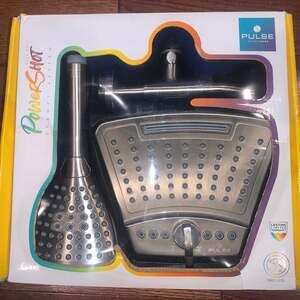 Pulse PowerShot Shower -Brushed Nickel Multi-Function Showerhead | NEW in‎ Box